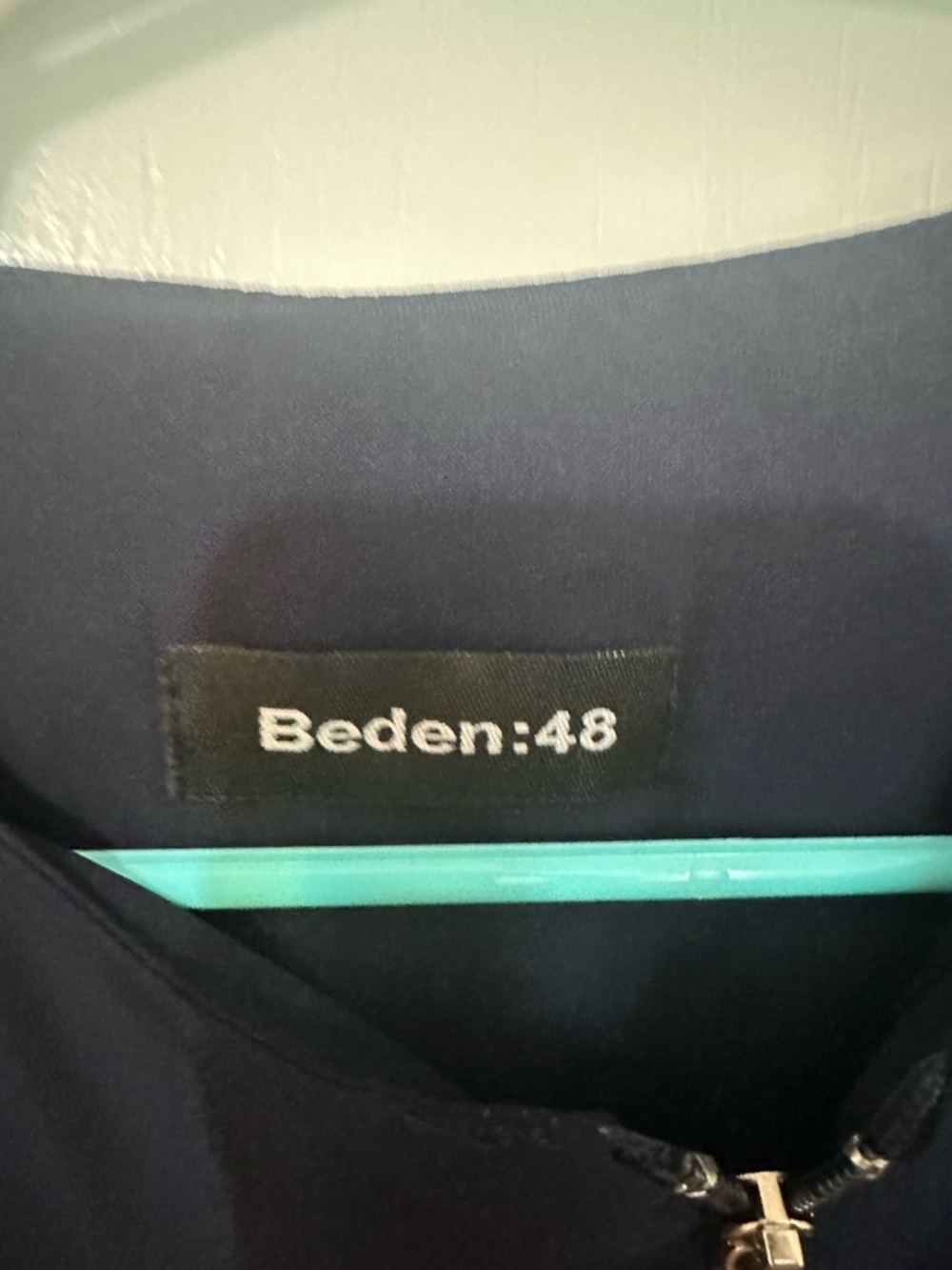 Moda Inci Turkish Navy Modest Maxi Dress Abaya US L  (EU 48) - Picture 5 of 9